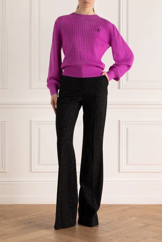 MSGM woman pink wool and acrylic jumper for women buy with prices and photos 154628 - photo 2
