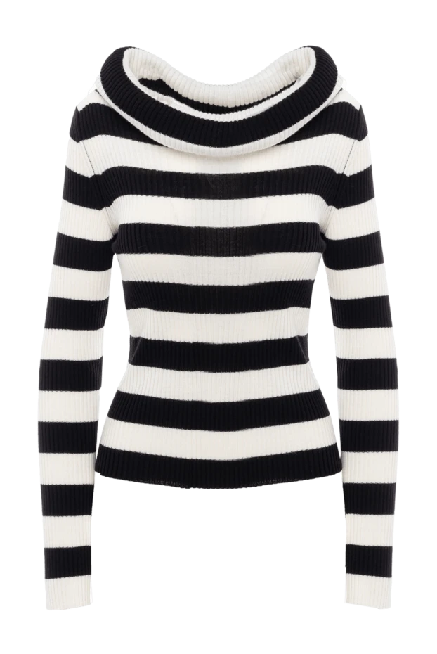 MSGM woman black wool and acrylic jumper for women buy with prices and photos 154635 - photo 1