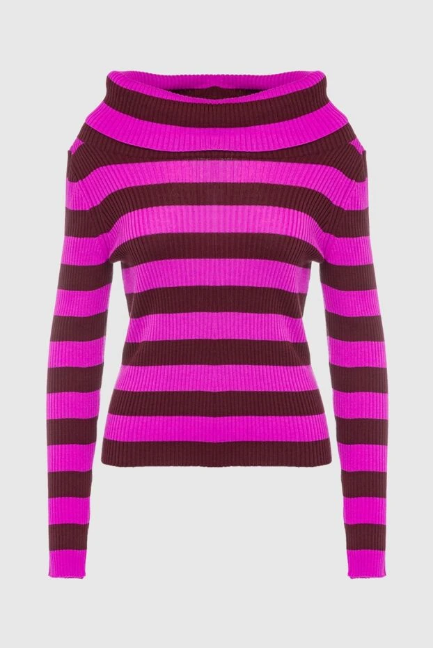 MSGM pink wool and acrylic sweater for women 154636 - photo 1