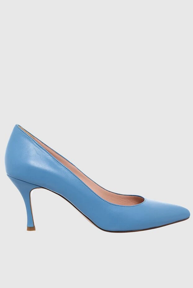 Francesco Sacco woman blue leather shoes for women buy with prices and photos 154662 - photo 1