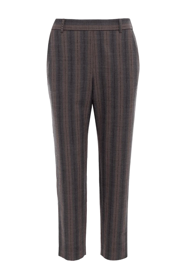 Peserico woman brown trousers for women 154668 - photo 1