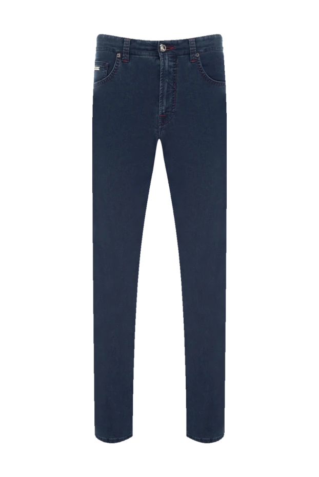 Stefano Ricci blue cotton and polyester jeans for men 154893 - photo 1