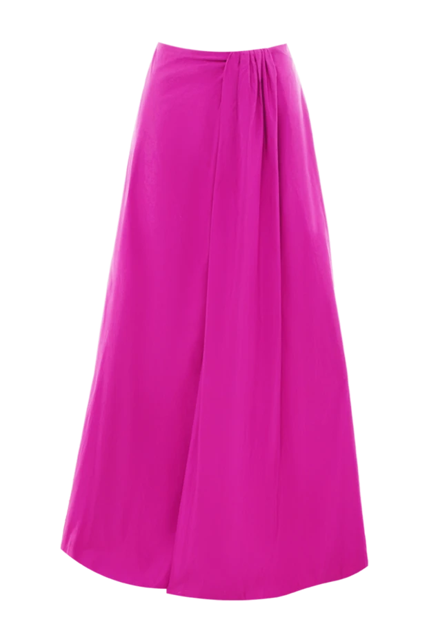 Valentino woman pink viscose and silk skirt for women buy with prices and photos 154948 - photo 1