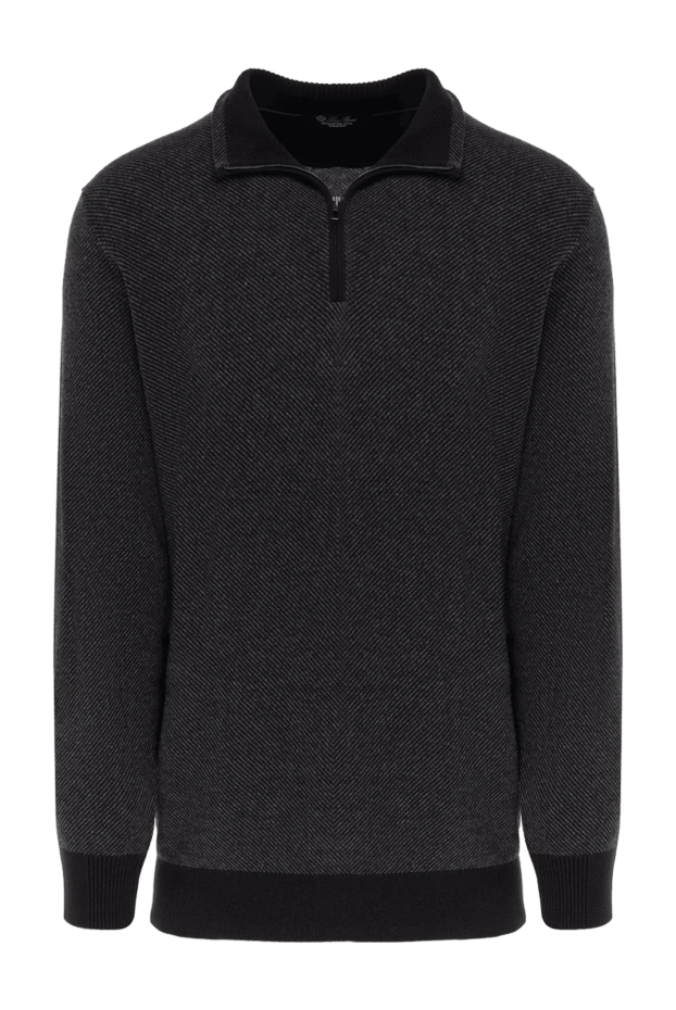 Loro Piana man gray cashmere troyer for men buy with prices and photos 154983 - photo 1