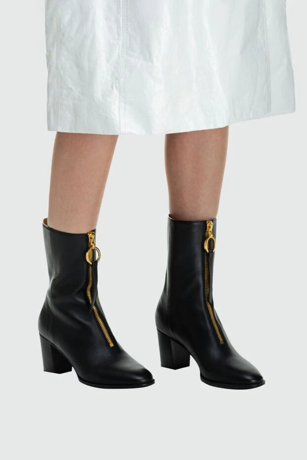 Dior женские ботинки из кожи черные женские купить с ценами и фото 154990 - фото 2