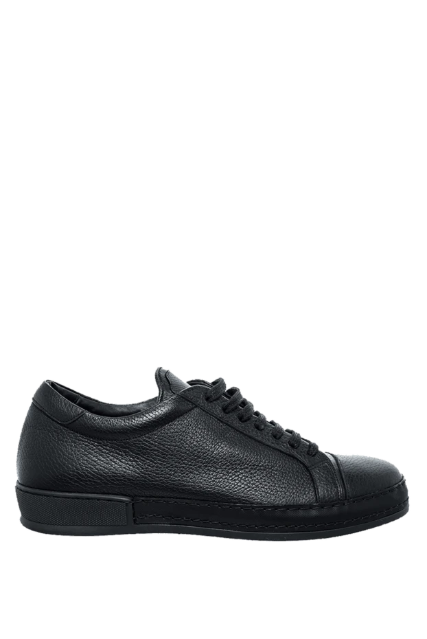 Cesare di Napoli man black leather sneakers for men buy with prices and photos 155026 - photo 1