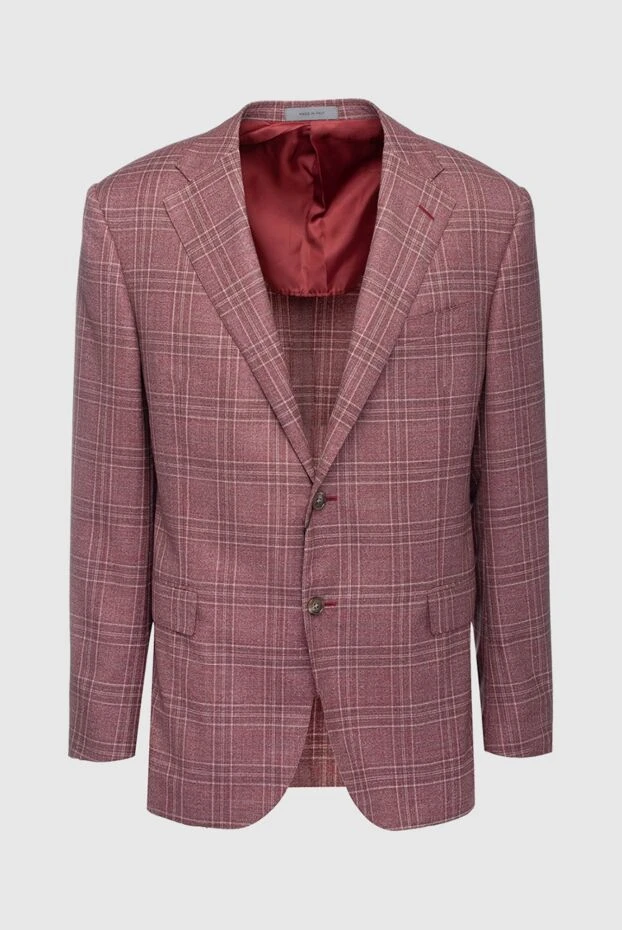 Corneliani man pink wool jacket for men 155034 - photo 1