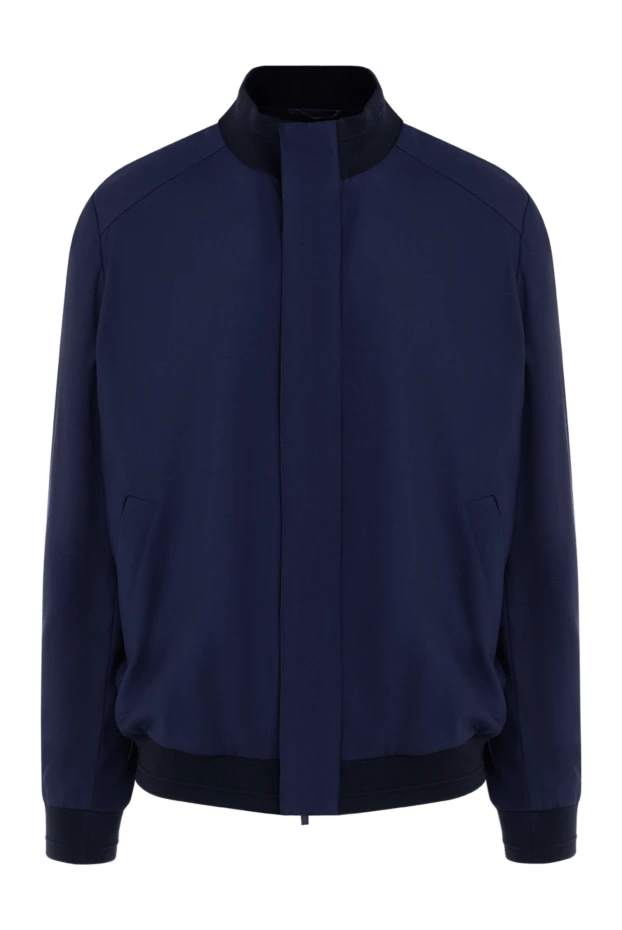 Corneliani blue wool jacket for men 155050 - photo 1