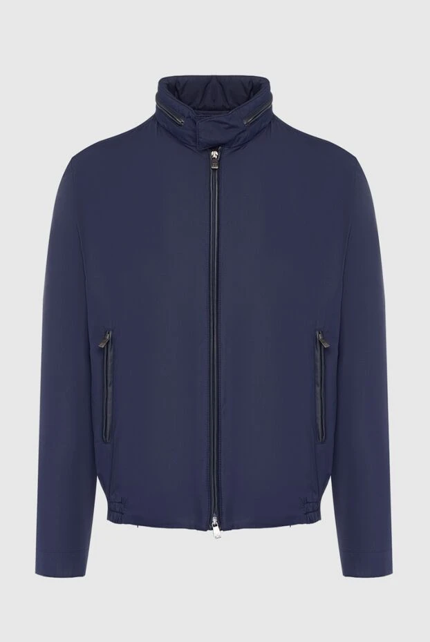 Corneliani polyester jacket blue for men 155058 - photo 1