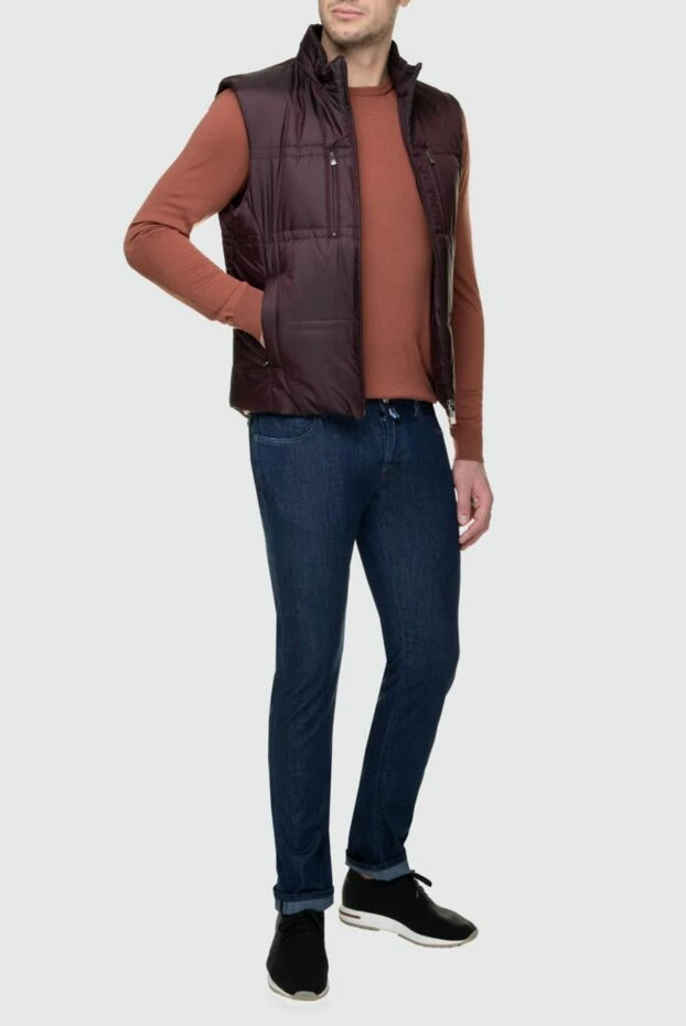 Corneliani man polyester vest burgundy for men buy with prices and photos 155066 - photo 2