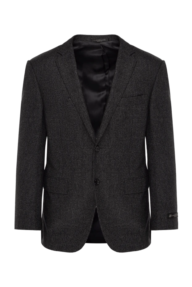 Corneliani gray wool jacket for men 155080 - photo 1