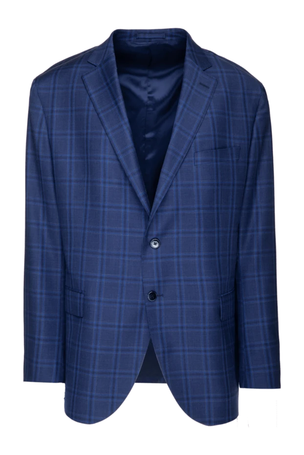 Lubiam blue wool jacket for men 155086 - photo 1