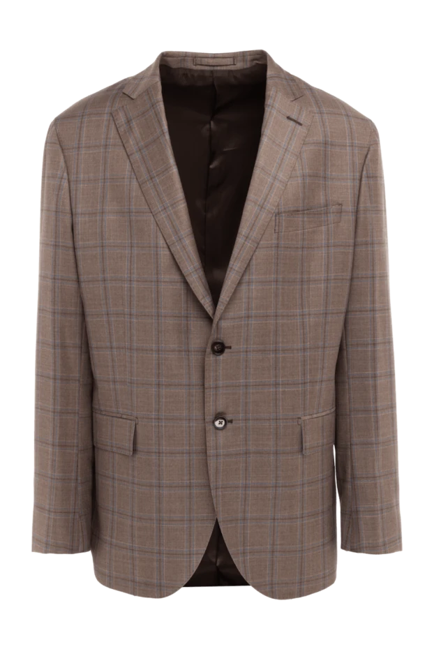 Lubiam man brown wool jacket for men buy with prices and photos 155099 - photo 1