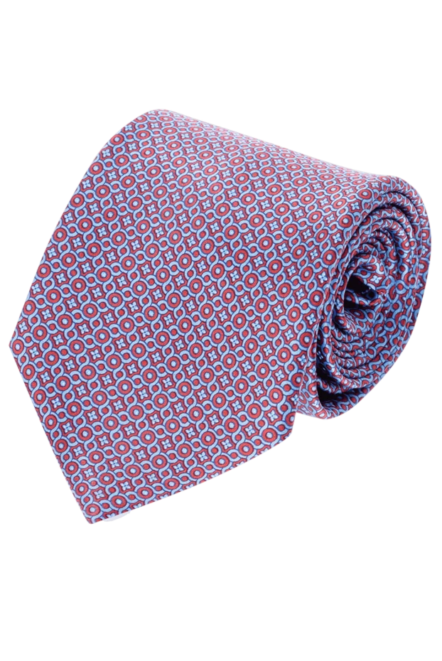 Stefano Ricci галстук из шелка фиолетовый мужской 155181 - фото 1