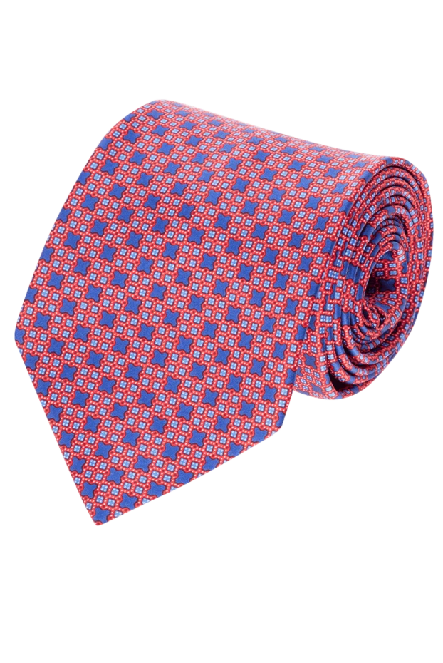 Stefano Ricci галстук из шелка розовый мужской 155187 - фото 1