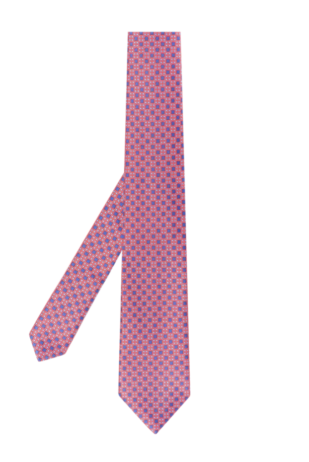 Stefano Ricci краватка з шовку рожева чоловіча 155187 - фото 3