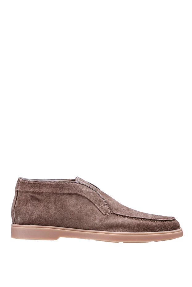 Santoni man brown suede deserts for men buy with prices and photos 155240 - photo 1