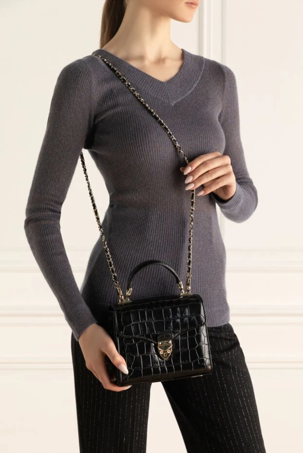 Aspinal of London woman black leather bag for women buy with prices and photos 155270 - photo 2