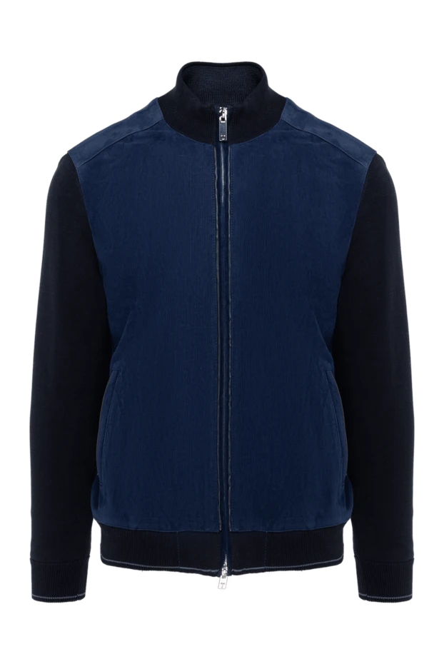 Torras man men's cardigan made of cotton and cupra blue buy with prices and photos 155275 - photo 1