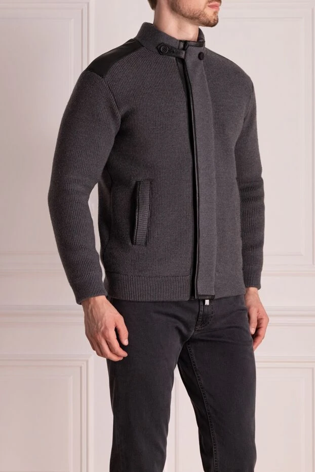 Torras man men's gray wool cardigan buy with prices and photos 155276 - photo 2