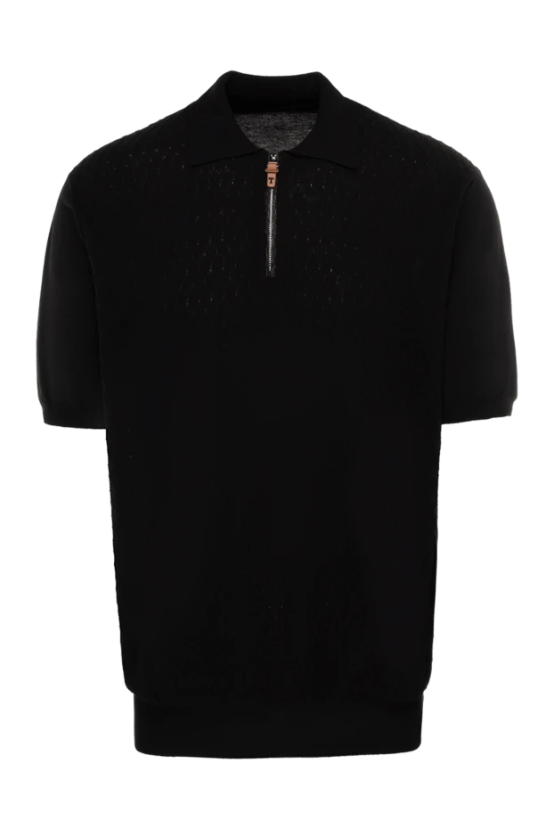 Torras man cashmere and alligator polo black for men 155286 - photo 1