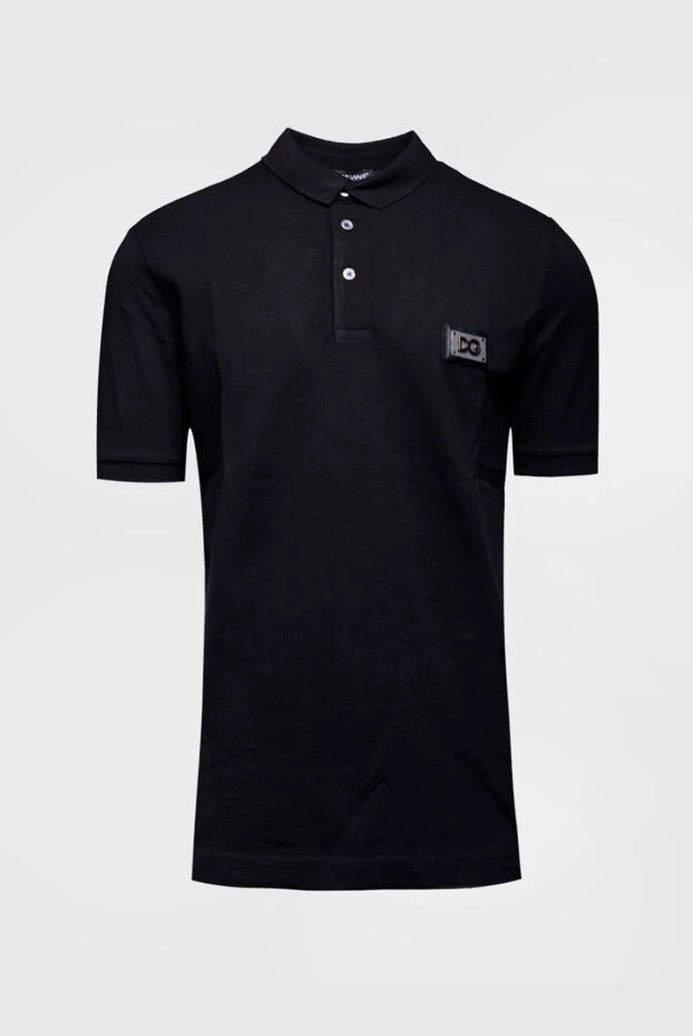 Dolce & Gabbana man cotton polo black for men 155330 - photo 1