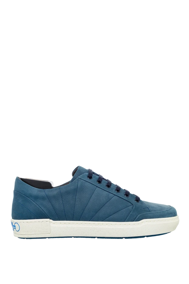 Zilli man blue nubuck sneakers for men buy with prices and photos 155343 - photo 1