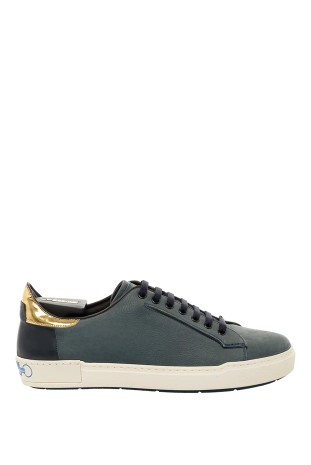 Zilli man blue nubuck sneakers for men buy with prices and photos 155353 - photo 1