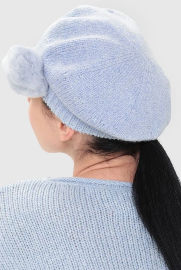 Max&Moi woman blue beret for women 155443 - photo 2