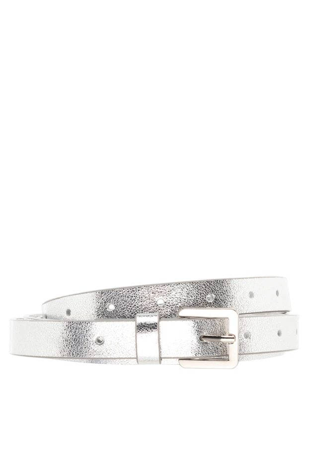 Max&Moi woman gray leather belt for women buy with prices and photos 155448 - photo 1