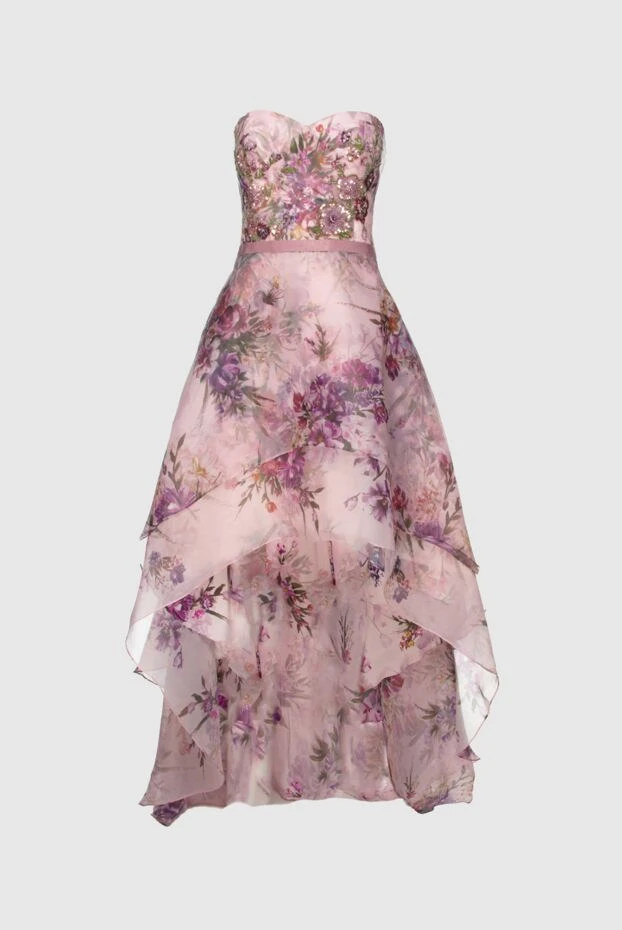 Marchesa Notte женские платье из полиэстера розовое женское купить с ценами и фото 155506 - фото 1