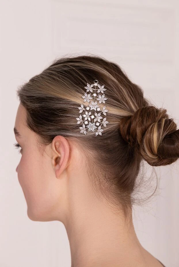 Annabella woman gray metal hairpin for women buy with prices and photos 155517 - photo 2