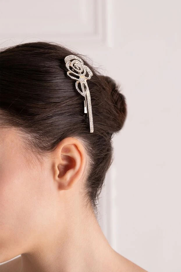 Annabella woman gray metal hairpin for women buy with prices and photos 155547 - photo 2