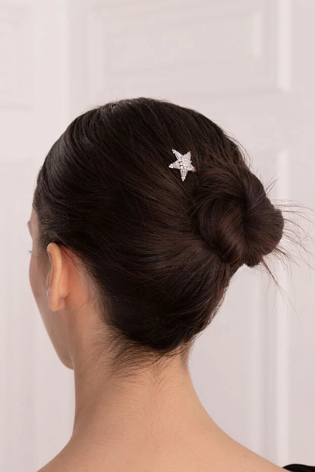 Annabella woman gray metal hairpin for women 155572 - photo 2