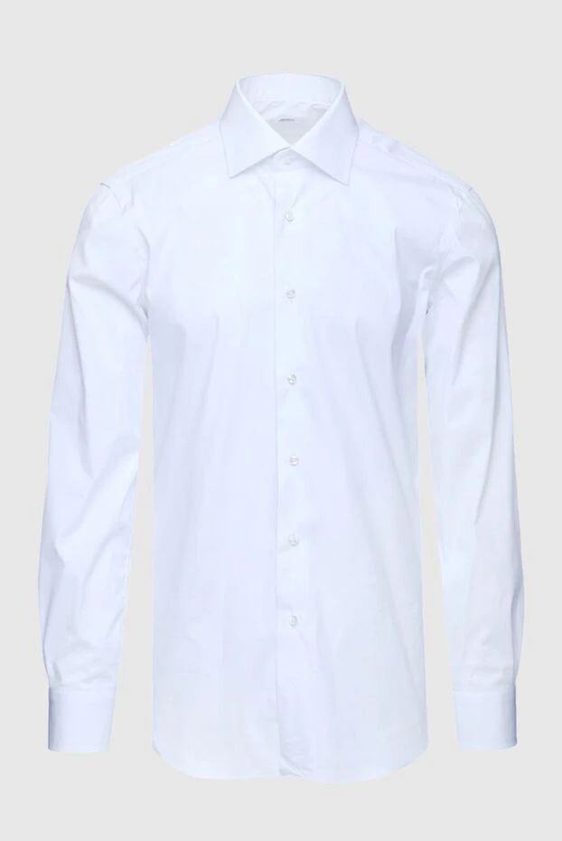 Barba Napoli man white men's shirt 155583 - photo 1