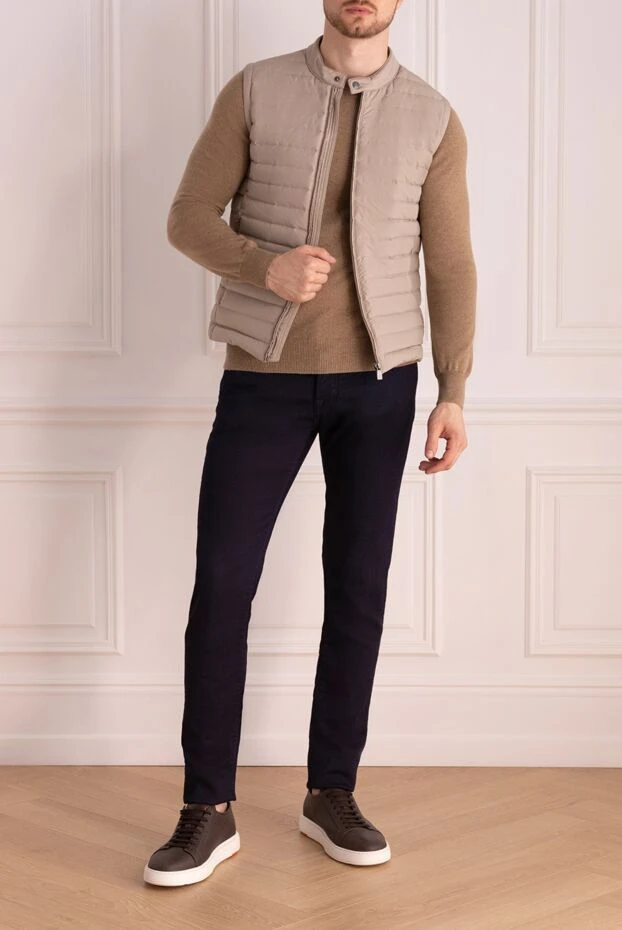 Corneliani man polyester vest gray for men buy with prices and photos 155604 - photo 2
