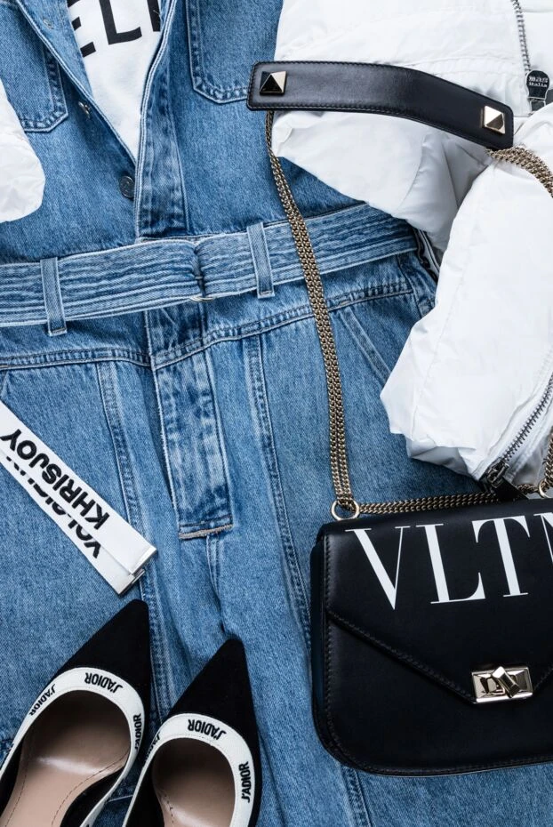 Citizens of Humanity stylish denim overalls with belt and long sleeves 155651 - photo 2