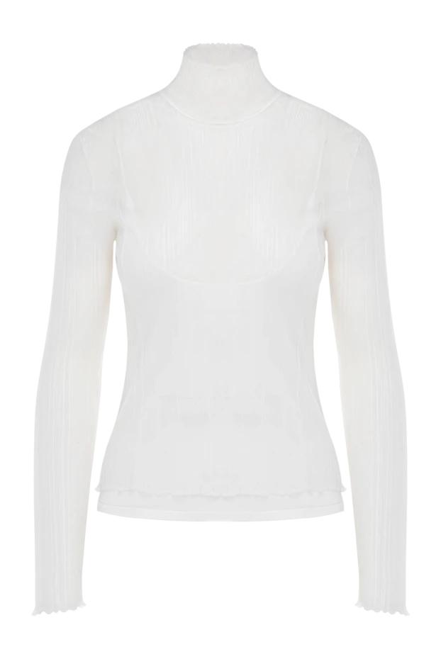 Blouse made of white nylon for women