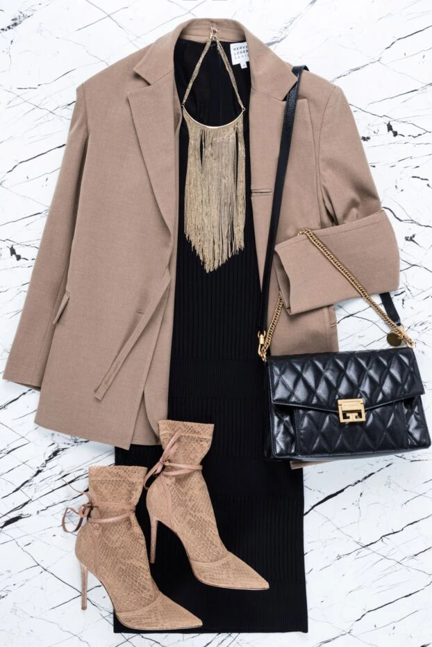 Fleur de Paris women's beige single-breasted jacket with asymmetrical fastening 155678 - photo 2