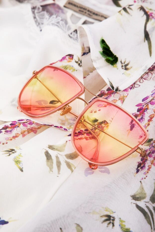 Tom Ford окуляри жіночі рожеві з ефектом омбре 155699 - фото 3