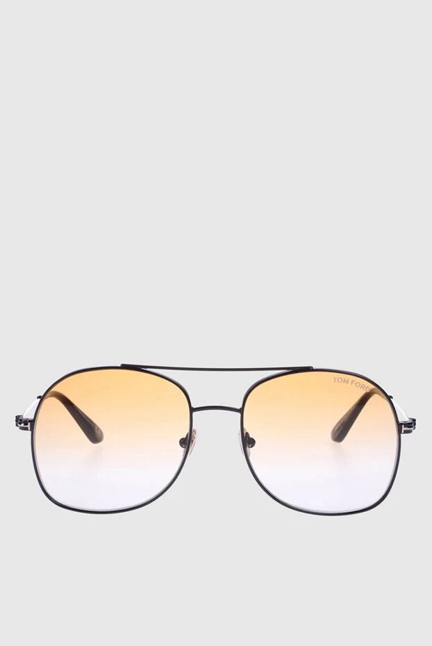Tom Ford мужские очки солнцезащитные из металла и пластика коричневые мужские купить с ценами и фото 155700 - фото 1