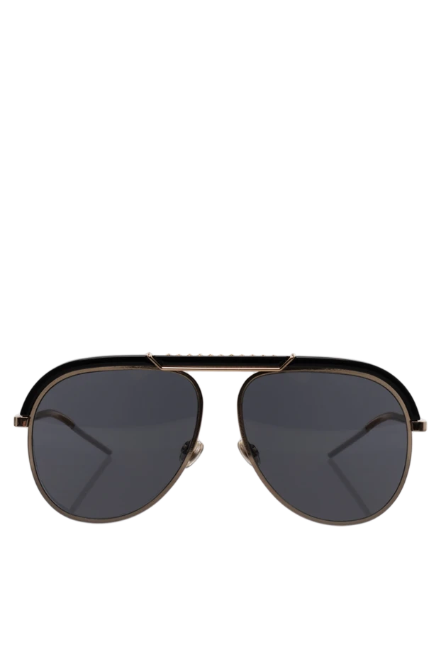 Dior black men's metal and plastic sunglasses for sun protection 155748 - photo 1