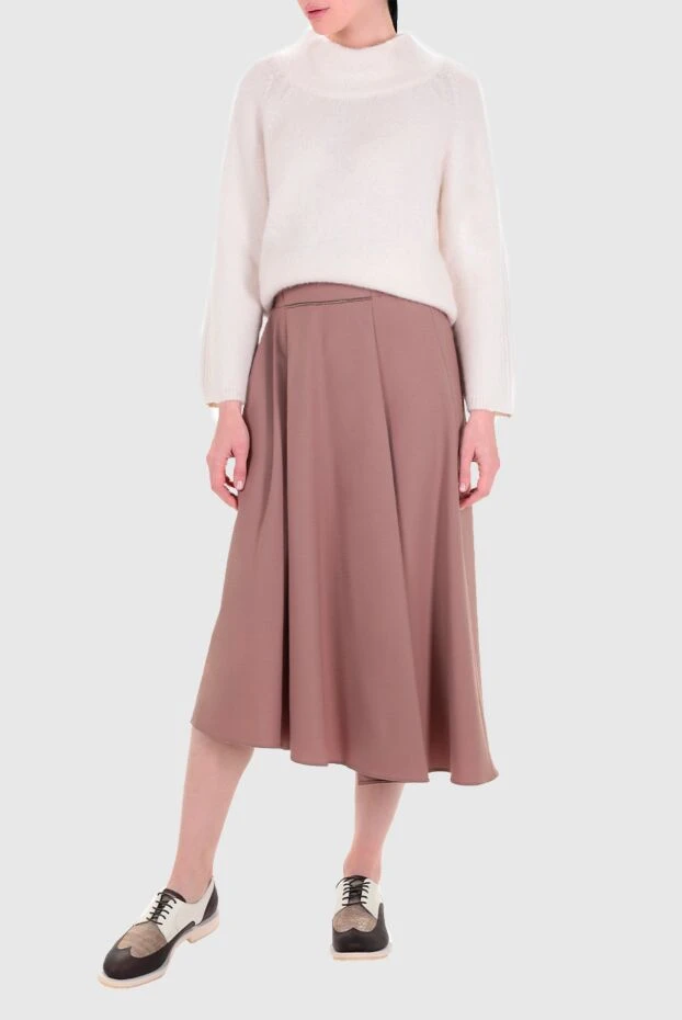 Panicale woman brown wool skirt for women buy with prices and photos 155795 - photo 2