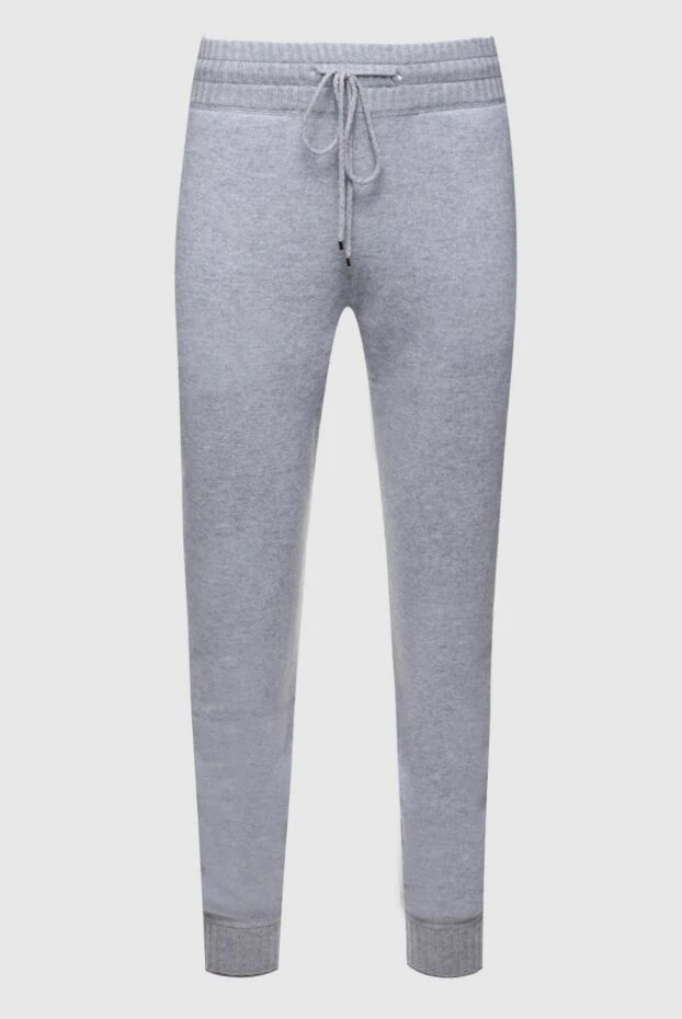 Gran Sasso man men's cashmere sweatpants, gray 155848 - photo 1