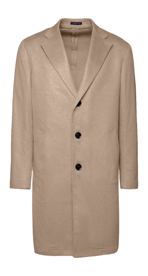 Sartoria Latorre man beige cashmere coat for men buy with prices and photos 155859 - photo 1