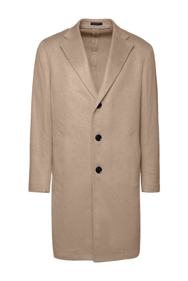 Sartoria Latorre мужские пальто из кашемира бежевое мужское купить с ценами и фото 155859 - фото 1