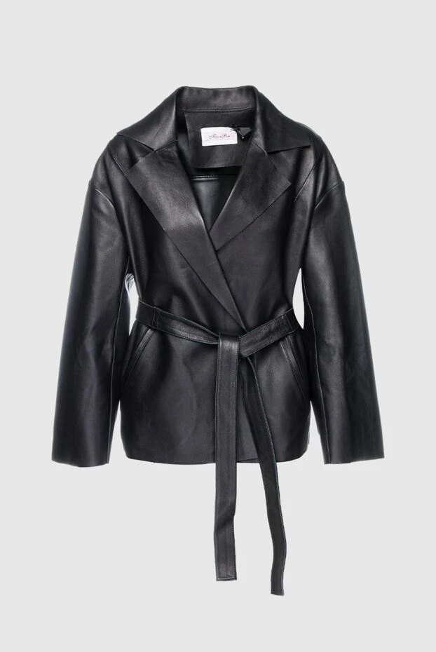 Fleur de Paris woman jacket made of genuine leather black for women buy with prices and photos 155930 - photo 1