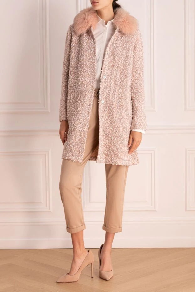 D.Exterior женские пальто розовое женское купить с ценами и фото 155946 - фото 2
