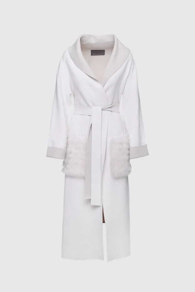 D.Exterior woman women's white coat 155961 - photo 1