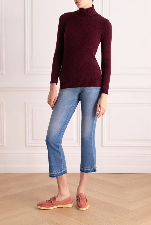 Panicale woman burgundy jumper for women buy with prices and photos 155995 - photo 2